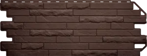 ПАНЕЛЬ КИРПИЧ АНТИК ЭКО, ЦВЕТ КОРИЧНЕВЫЙ